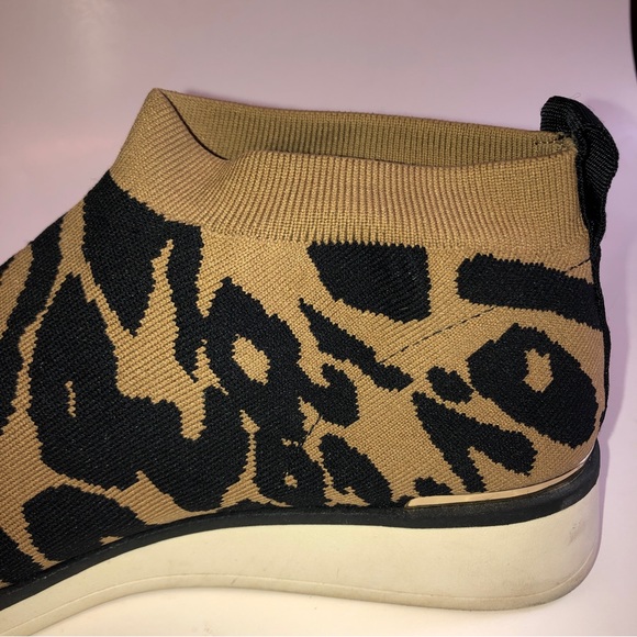 Sz 9 Louise et Cie Leopard Print Lo Breyson Sock Sneaker - Picture 13 of 17